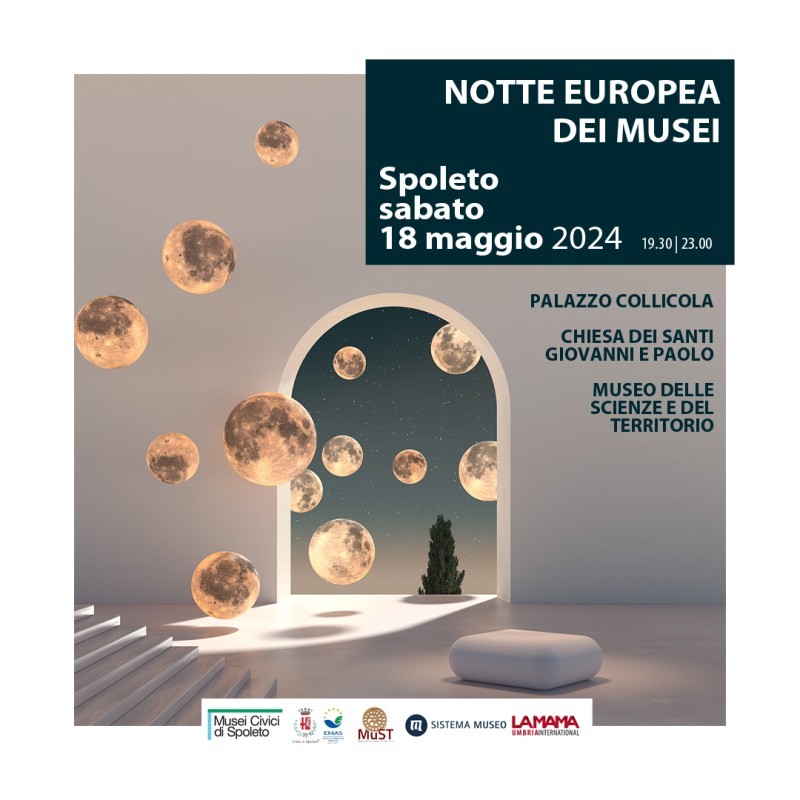 NOTTE EUROPEA DEI MUSEI 2024 - MUSEI CIVICI DI SPOLETO